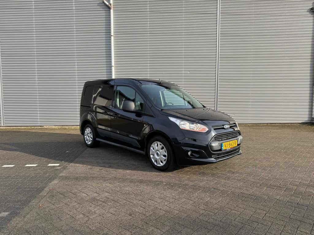 Ford Transit Connect 1.6 TDCI L1H1 MARGE NAP, Euro 5, Stof, 74 pk, Zwart