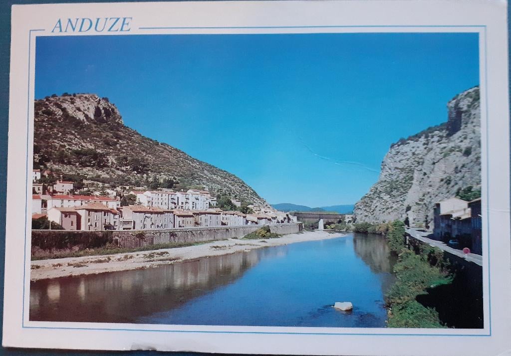 Ansichtkaart Frankrijk Anduze, Ophalen of Verzenden, 1960 tot 1980, Gelopen, Frankrijk