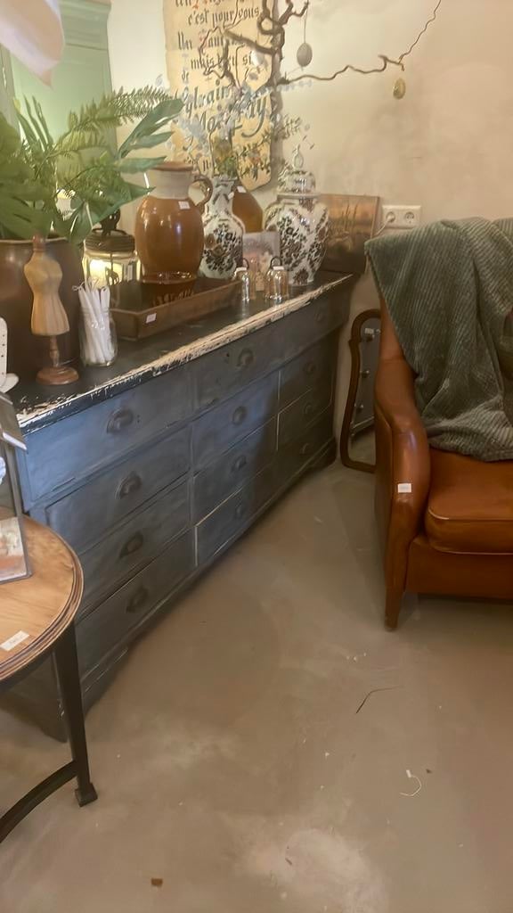 Grote Apothekers kast Toonbank, Ophalen, 200 cm of meer, Tante, Zo goed als nieuw