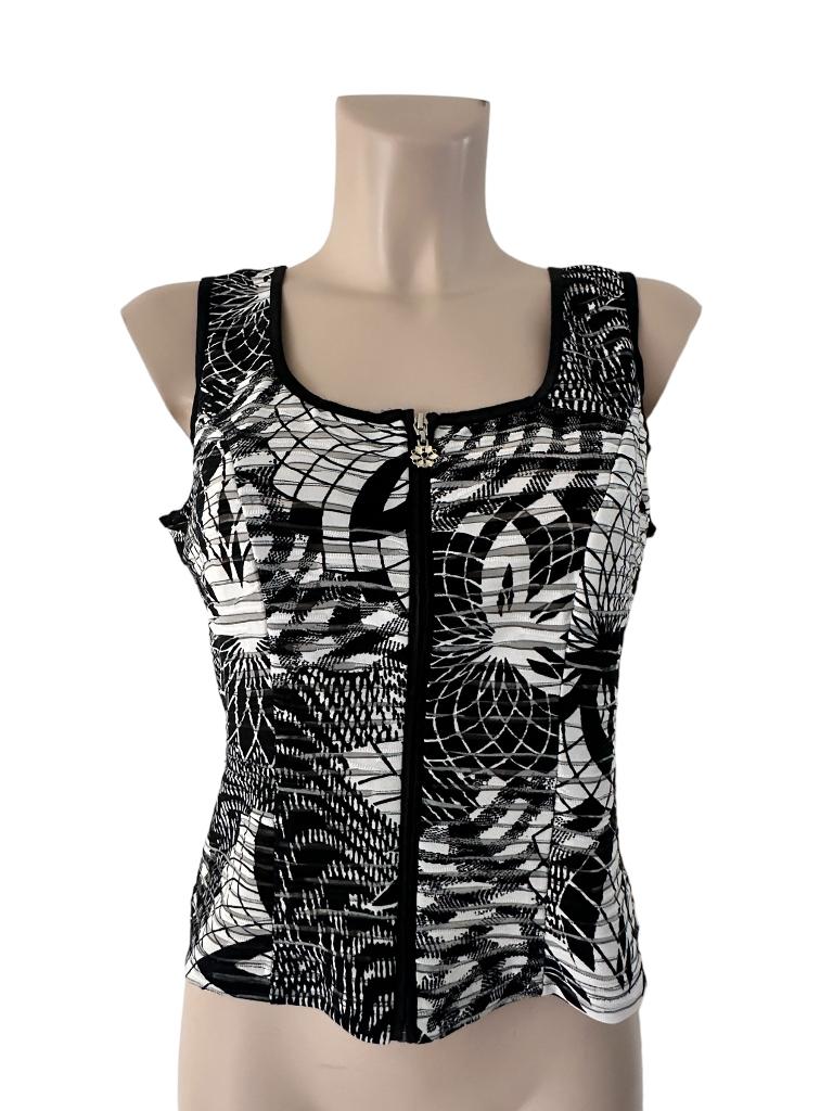 Joseph Ribkoff top S, Zwart, Ophalen of Verzenden, Zo goed als nieuw, Zonder mouw