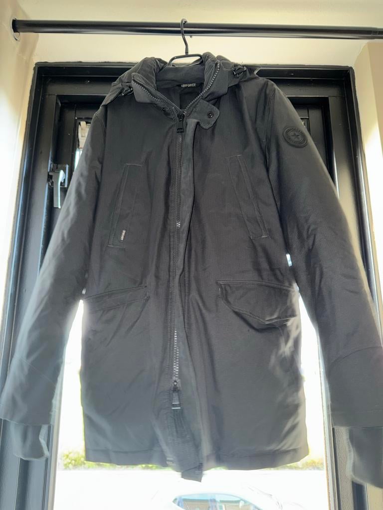 Airforce jas heren, Ophalen, Gedragen, Maat 48/50 (M), Grijs