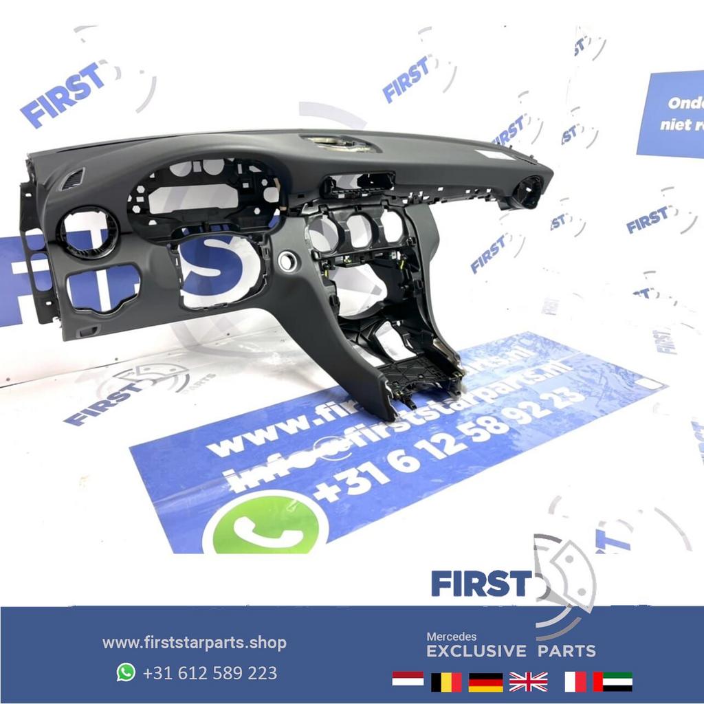 W205 AMG Dashboard ZWART Mercedes C klasse 2014-2021 zwart l, Gebruikt, -, Ophalen of Verzenden, -