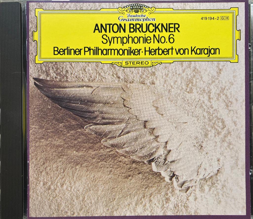 Bruckner | Symphonie No. 6 | Karajan, Cd's en Dvd's, Cd's | Klassiek, Ophalen of Verzenden, Romantiek, Gebruikt, Orkest of Ballet