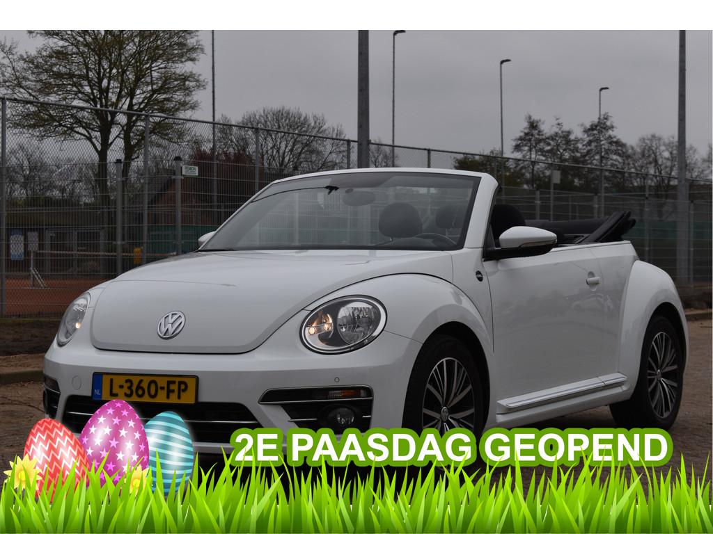 Volkswagen Beetle Cabriolet 1.2 TSI Executive Sounds BlueMot, Auto's, 12 maanden, Stof, 4 cilinders, 4 stoelen