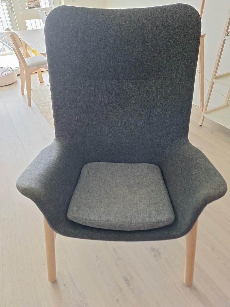 Vedbo Ikea fauteuil, Huis en Inrichting, Fauteuils, Ophalen, Gebruikt, 75 tot 100 cm, Stof