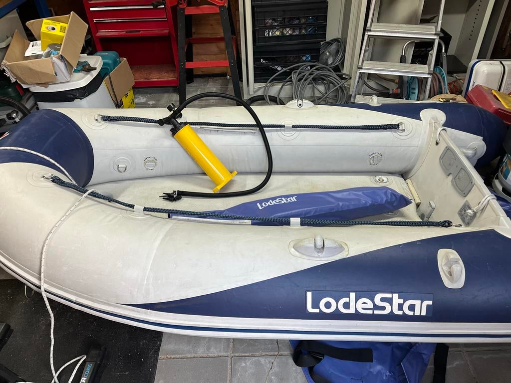 Lodestar NSA260 airdeck rubberboot, Airdeck, Gebruikt, Benzine, Minder dan 70 pk