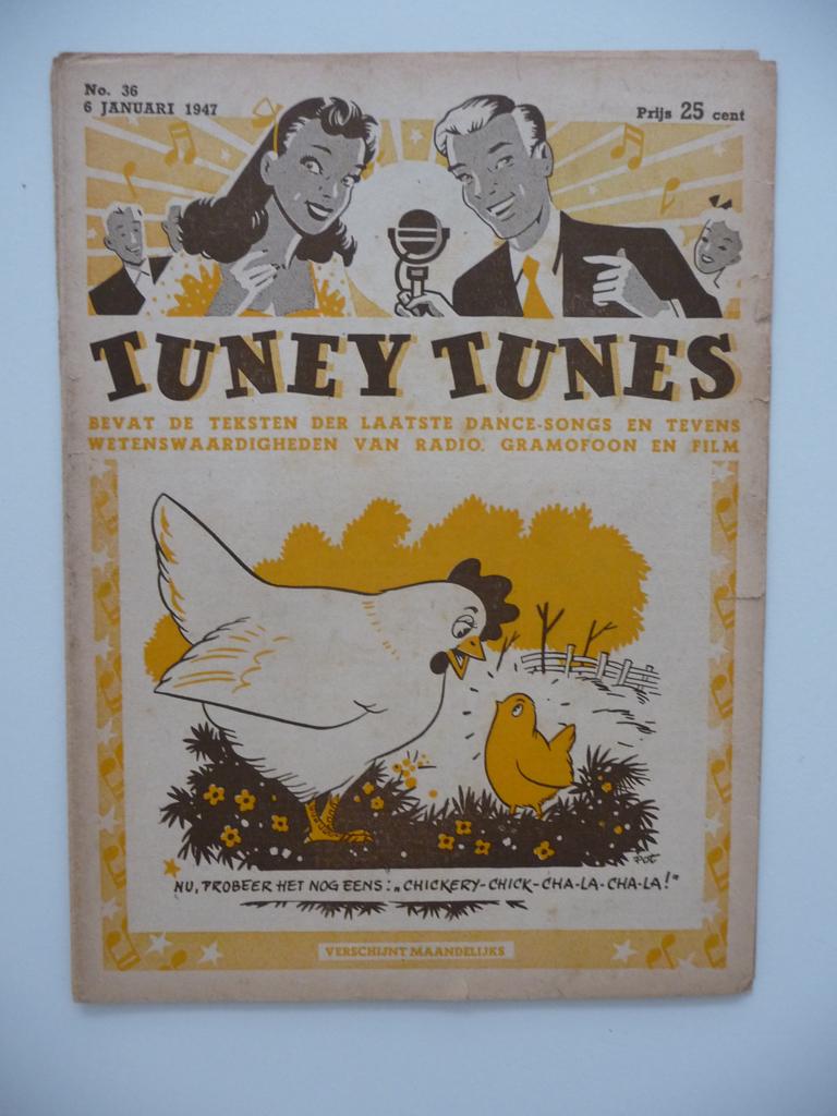 Vintage tijdschrift TUNEY TUNES - No.36 van 6 januari 1947, Ophalen of Verzenden, 1940 tot 1960, Buitenland, Tijdschrift