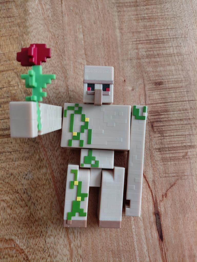 Minecraft action figure iron golem, Ophalen
