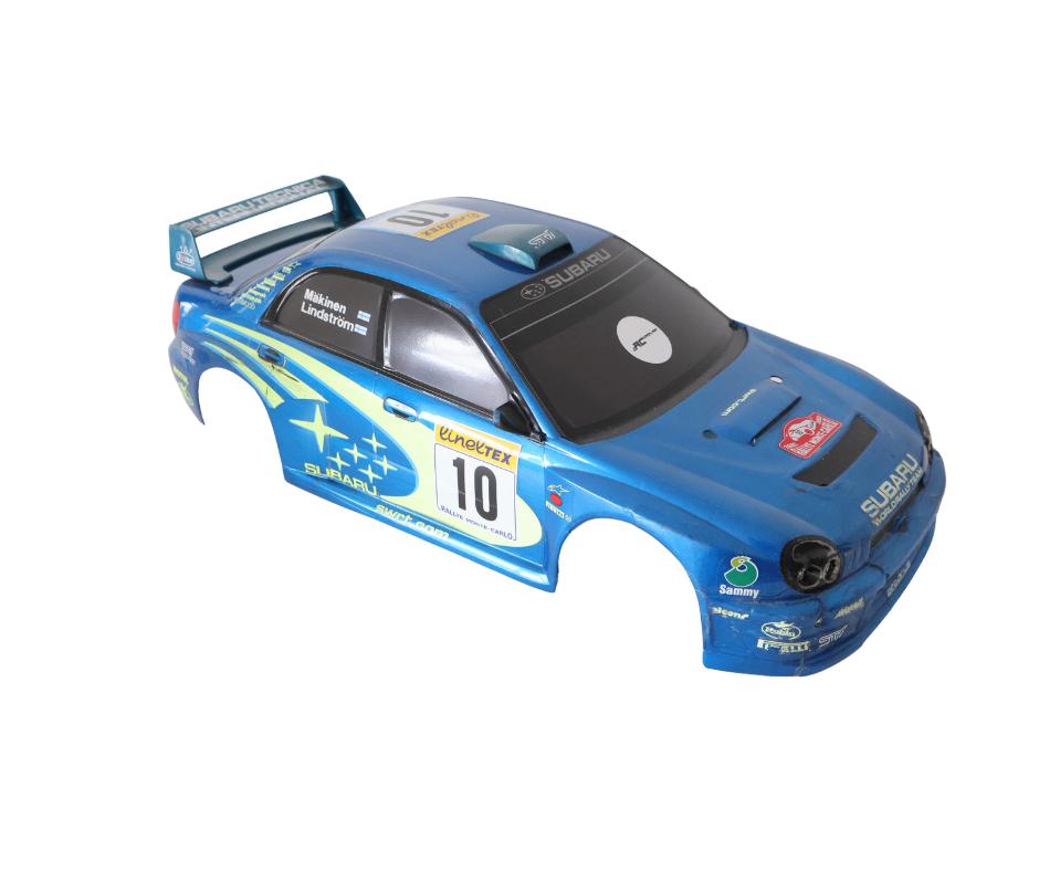 Tamiya Subaru STI 1/10 body rc, Elektro, Gebruikt, Ophalen of Verzenden, Schaal 1:10