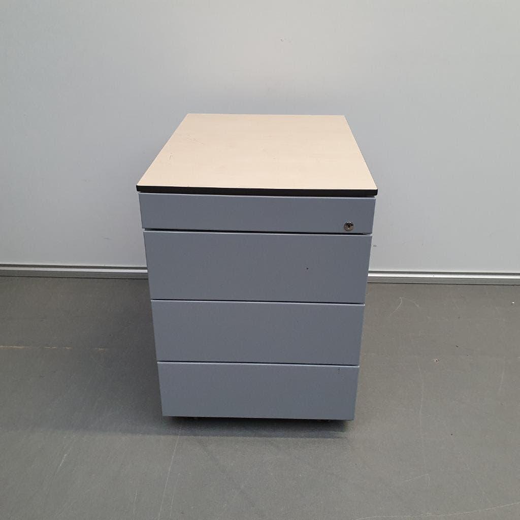 Eromes ladekast - 59x43x59 cm ladeblok verrijdbaar, Huis en Inrichting, Ophalen, Minder dan 50 cm, Gebruikt, 3 of 4 laden