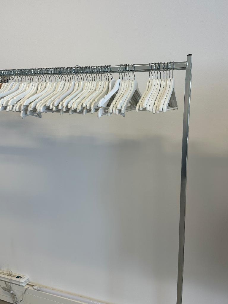 10x metaal kledingrek clothing rack, Ophalen, Gebruikt