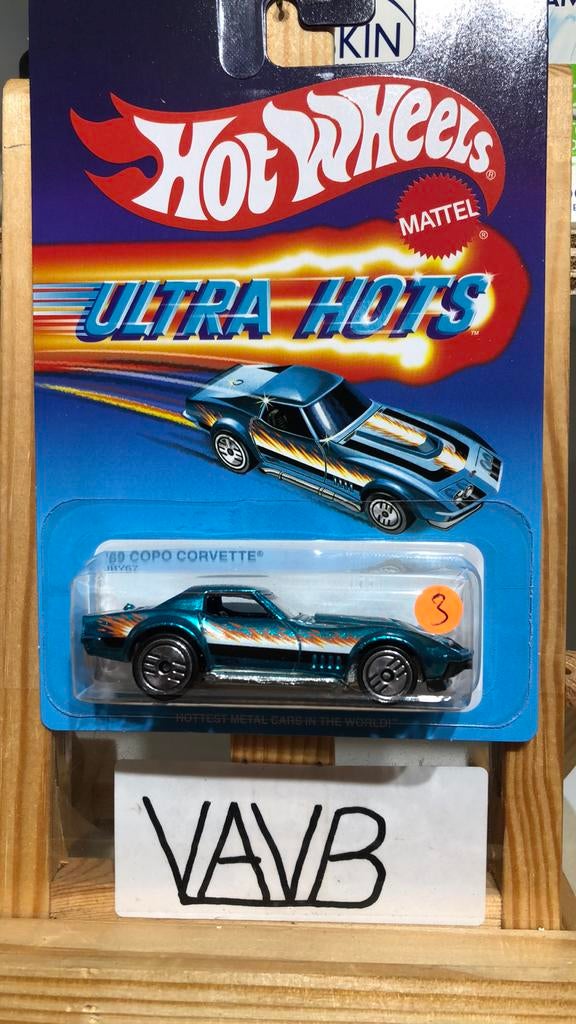6 Chevrolet copo corvette Hot Wheels Hotwheels VAVB nieuw, Ophalen of Verzenden, Nieuw, Auto
