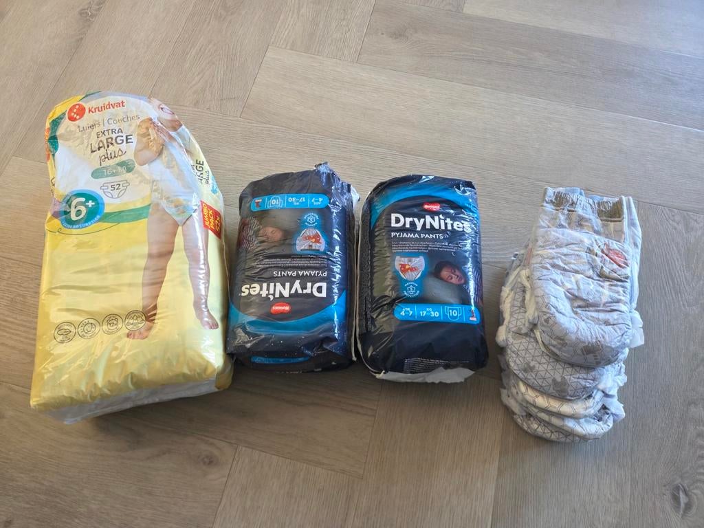 Luiers 6+ en  Drynites boys 17 - 30kg, Ophalen of Verzenden, Nieuw, Overige typen