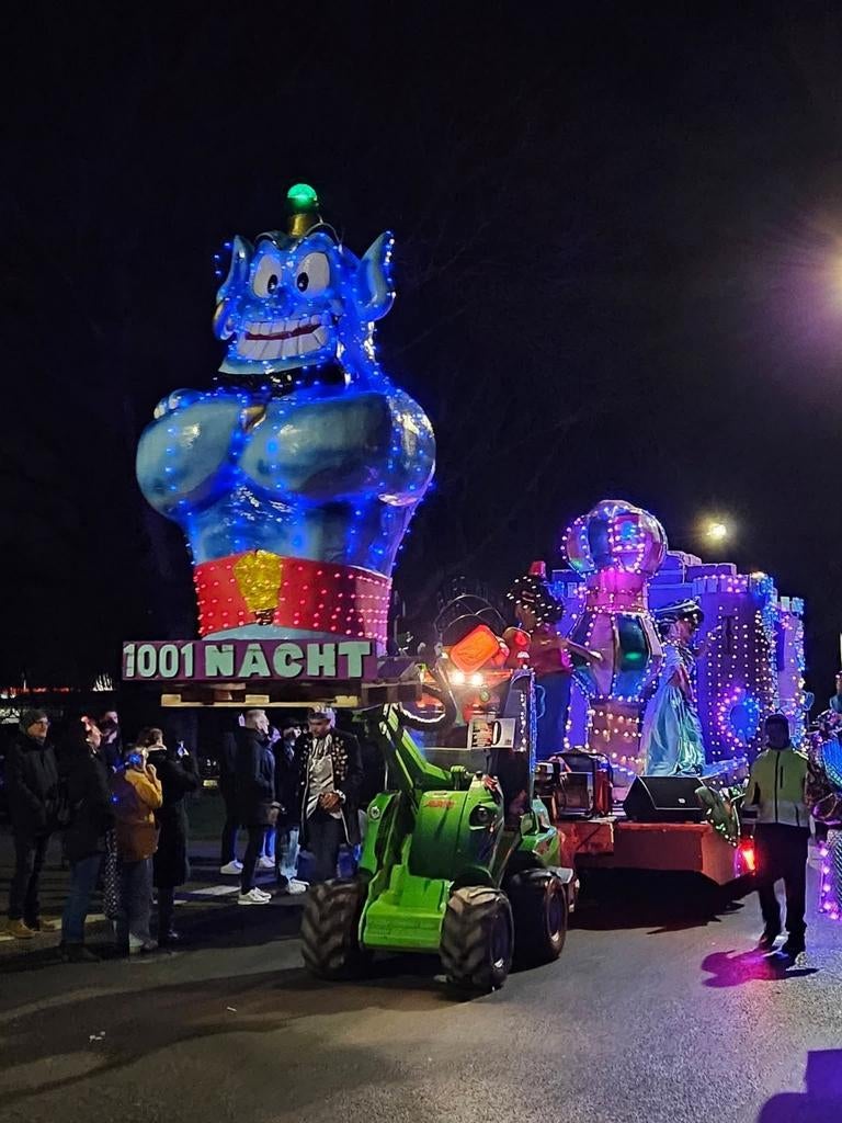 Carnavalswagen 1001 Nacht - Compleet of Onderdelen, Ophalen, Gebruikt, Versiering, Carnaval