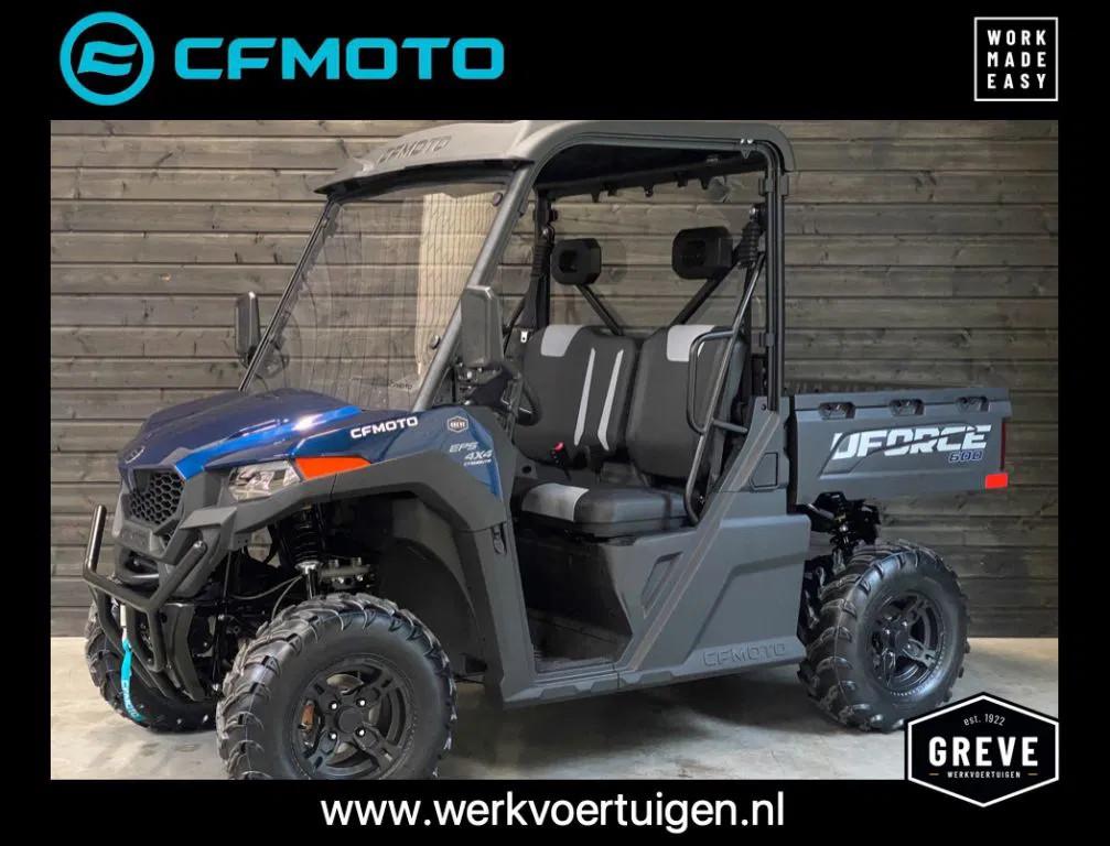 CFMOTO UFORCE 600 EPS 4X4 Gator op landbouwkenteken (nieuw), Motoren, Quads en Trikes, Info@mooof.be, Mooof, BE, 600 cc