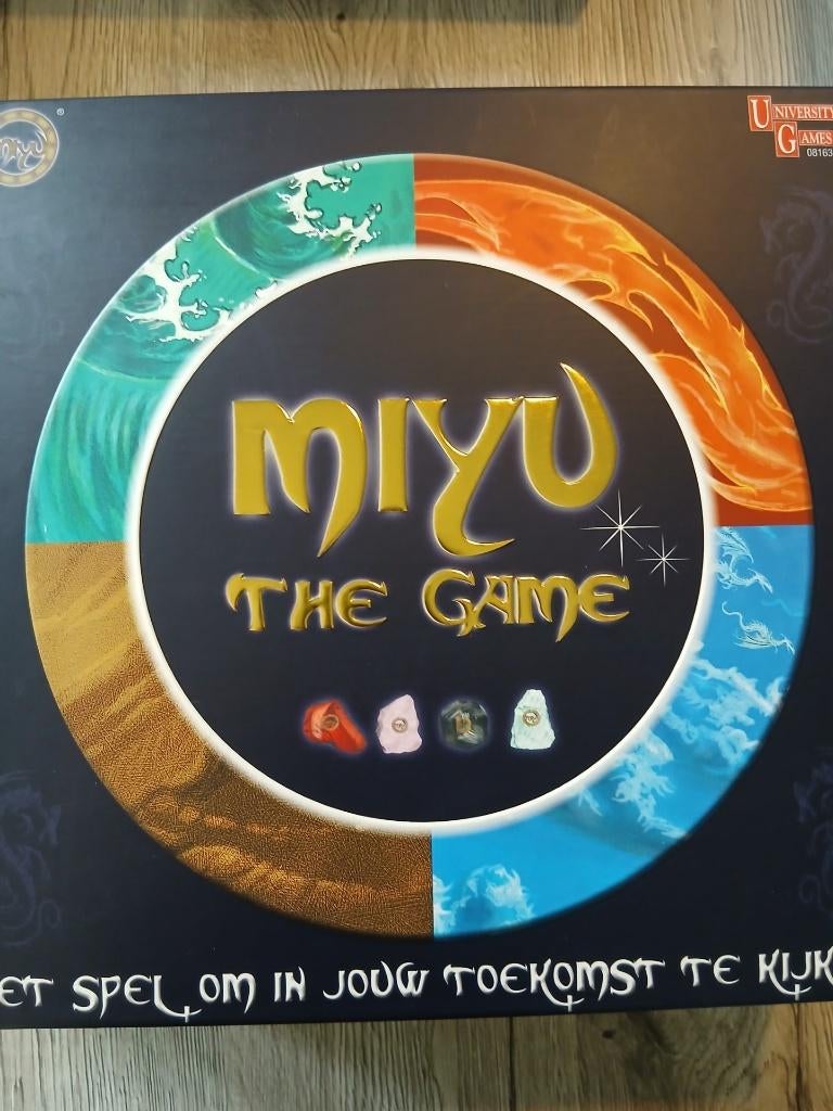 Miyu The game - Het spel, om in jouw toekomst te kijken, Ophalen of Verzenden, Zo goed als nieuw, University Games