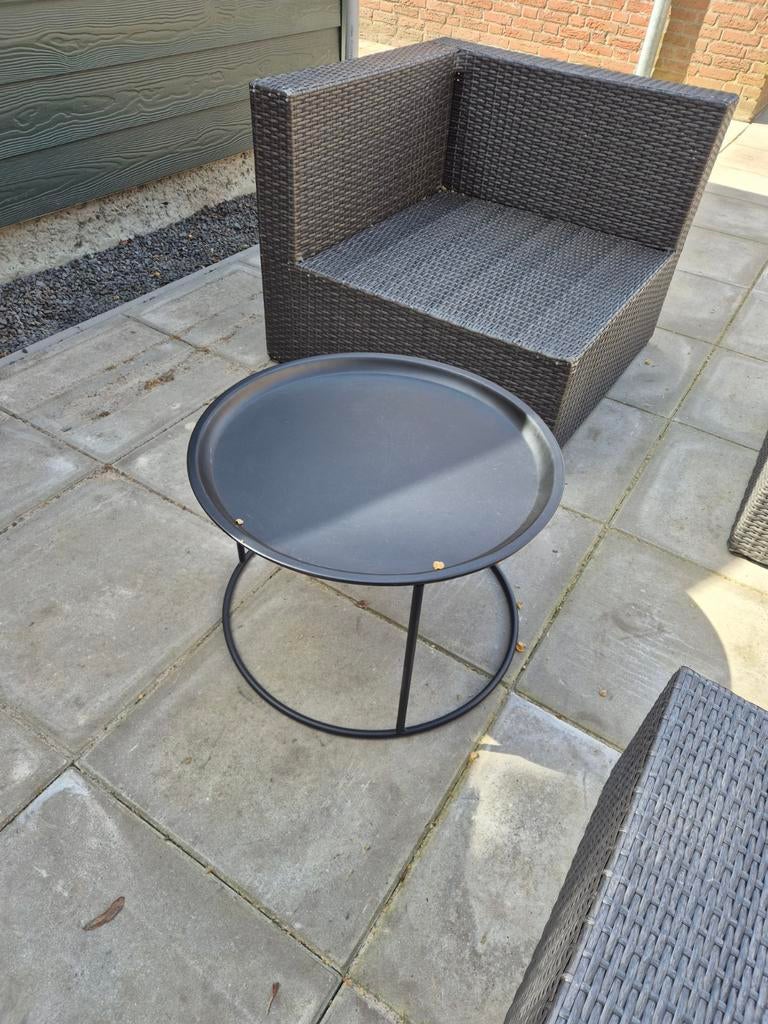 Bijzet of salontafel, Ophalen, 2 zitplaatsen