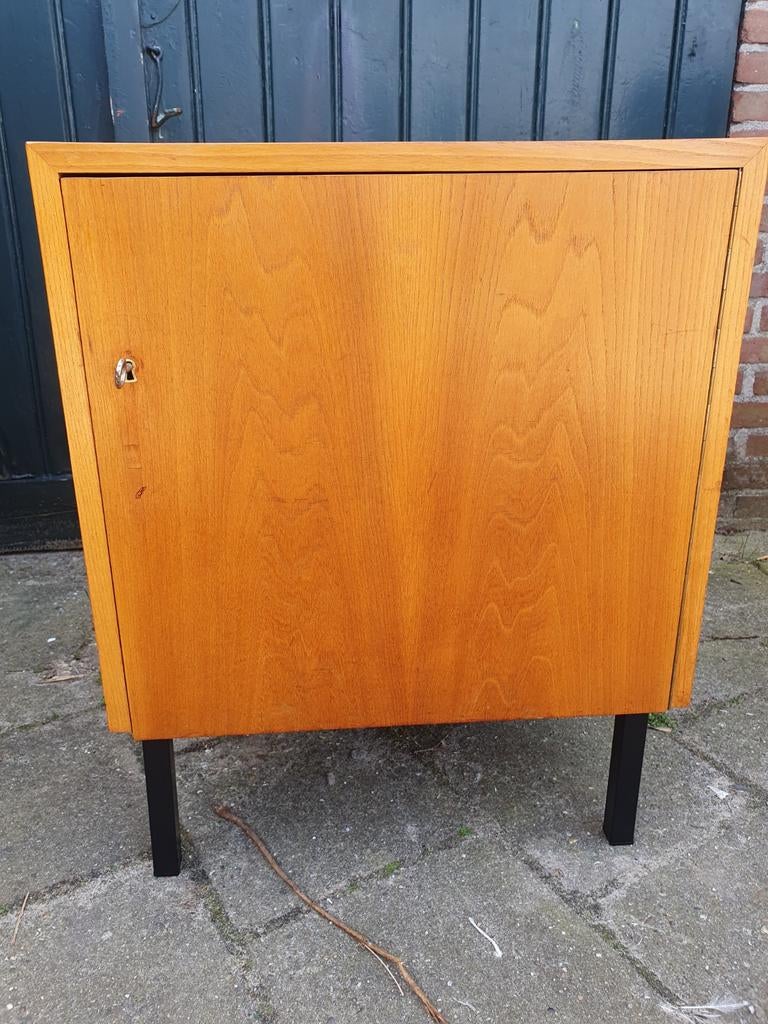 Vintage platenkast, Ophalen, Gebruikt