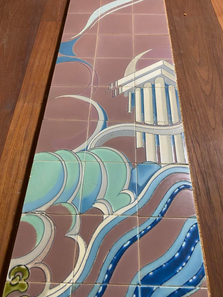 verzameling Art Nouveau tegels, Antiek en Kunst, Ophalen of Verzenden