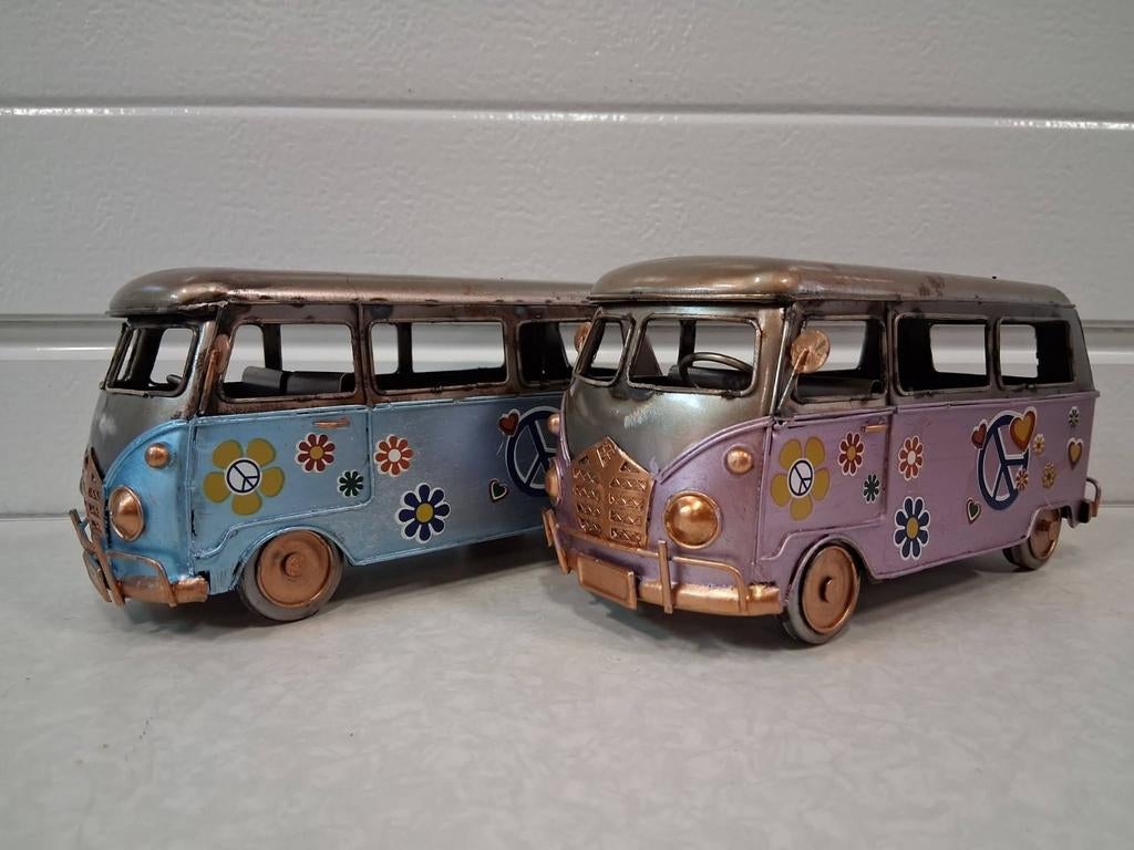 Camper-bus, Flower Power, Ophalen of Verzenden, Nieuw, Bus of Vrachtwagen