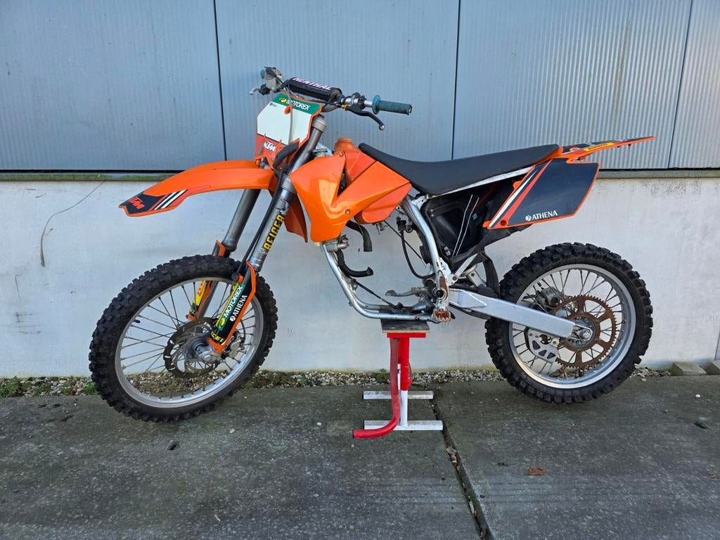 KTM SX125 rijwielgedeelte nette staat! 125 brommercross sxs, Motoren, Ophalen