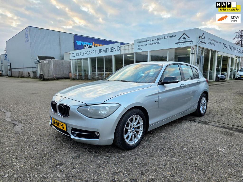 BMW 1-serie 116i Business+, 1-Serie, Euro 5, Gebruikt, Zwart