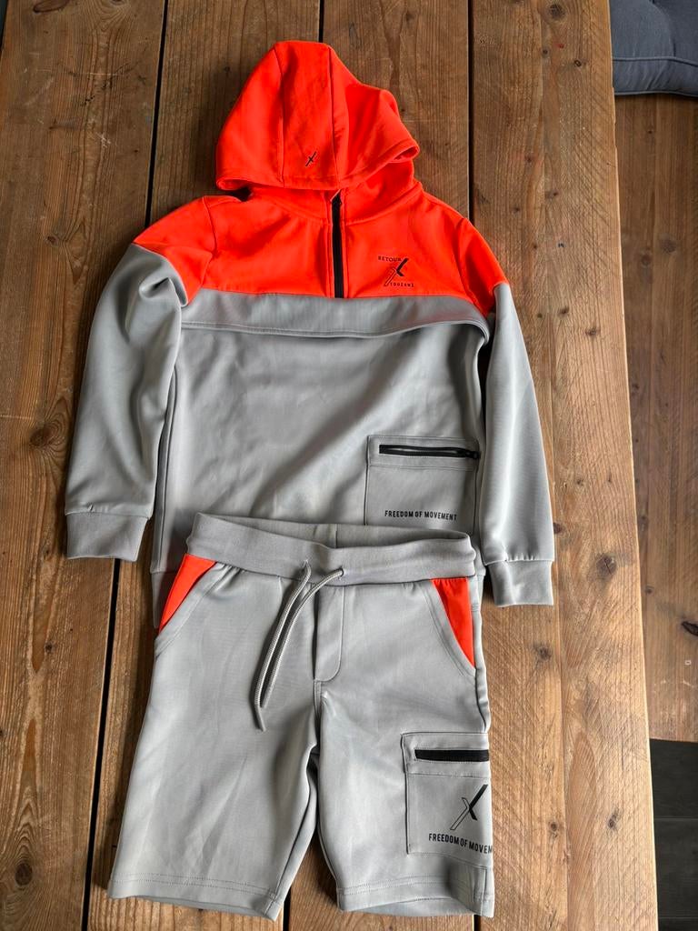 Setje Retour Touzani maat 136/140, Ophalen of Verzenden, Zo goed als nieuw, Jongen, Setje