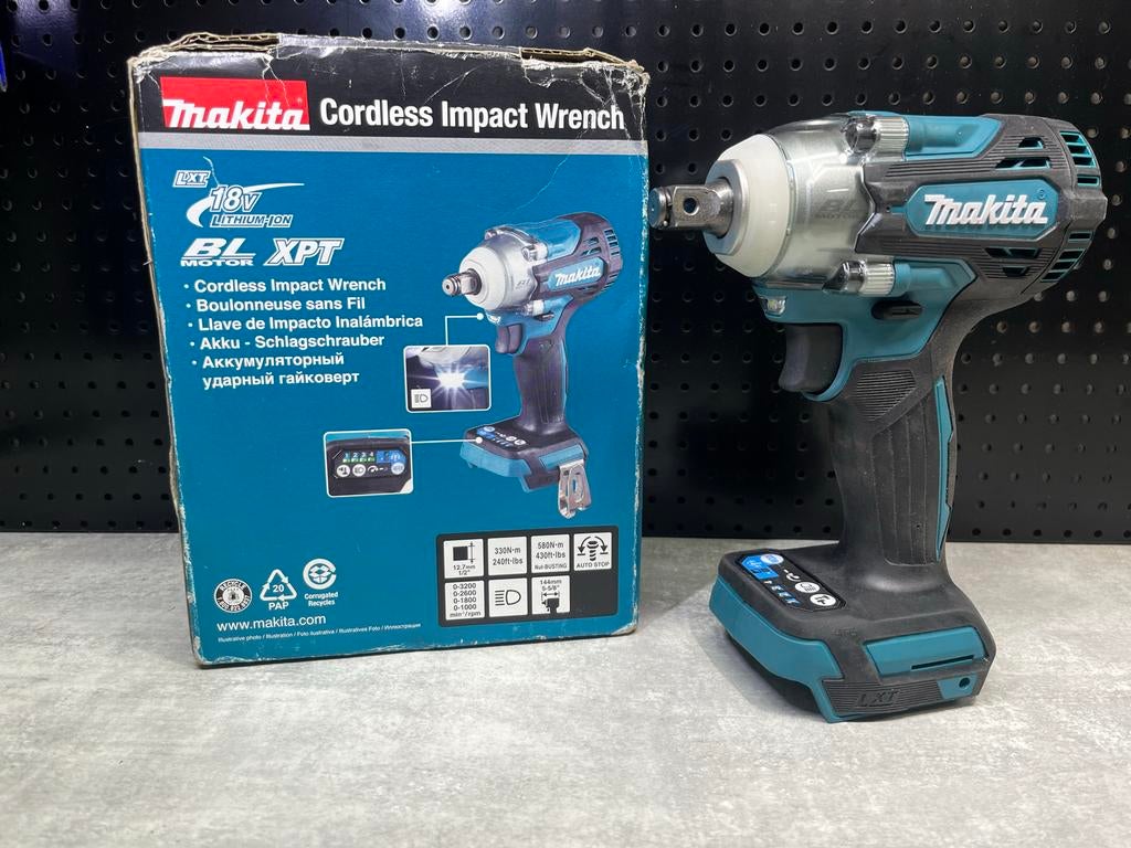 Makita DTW300 Accu Slagmoersleutel - Krachtig en Compact, Variabele snelheid, Overige typen, Ophalen of Verzenden, Gebruikt