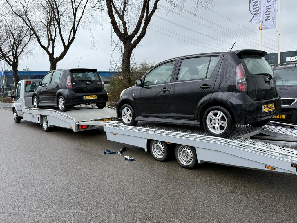 Gezocht / inkoop: Daihatsu Sirion 2005-2010, Auto's, Daihatsu, Voorwielaandrijving, 31 €/maand, Bedrijf, Grijs