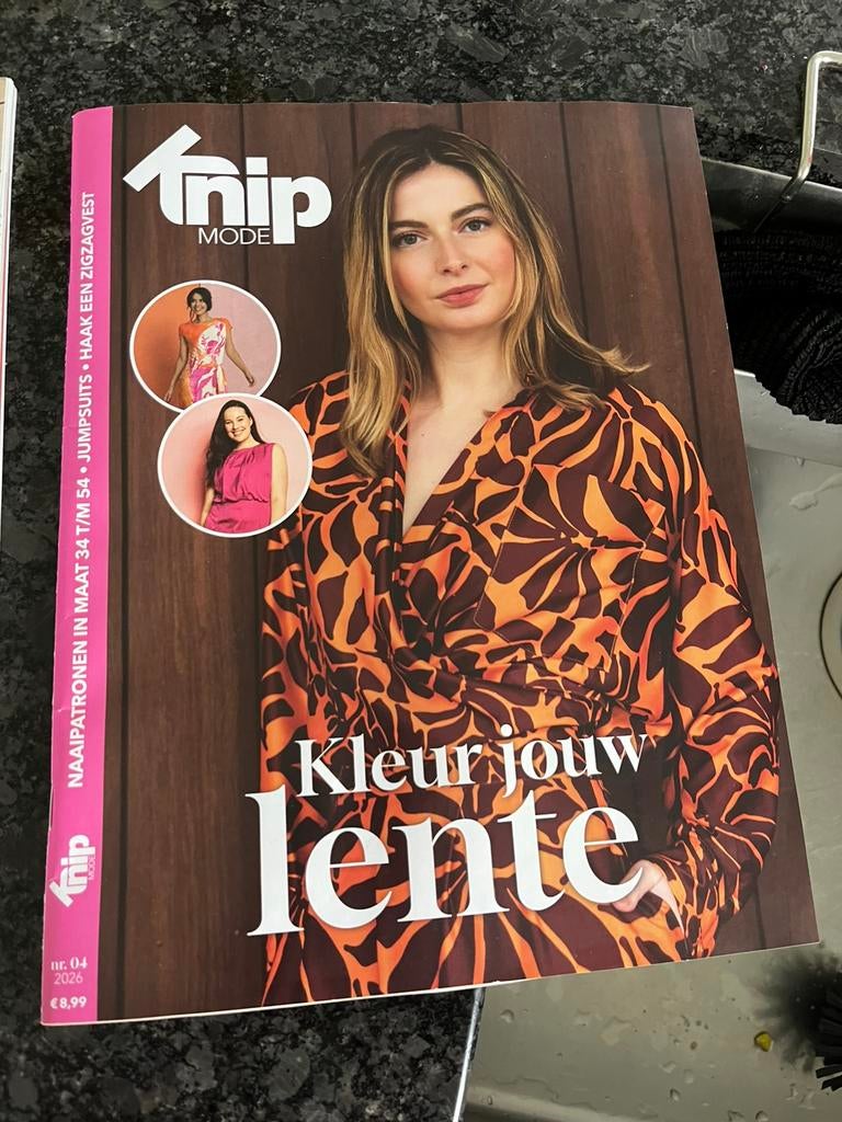 Knip tijdschriften 3x de nieuwste, Ophalen of Verzenden, Nieuw, Vrouw, Knipmode
