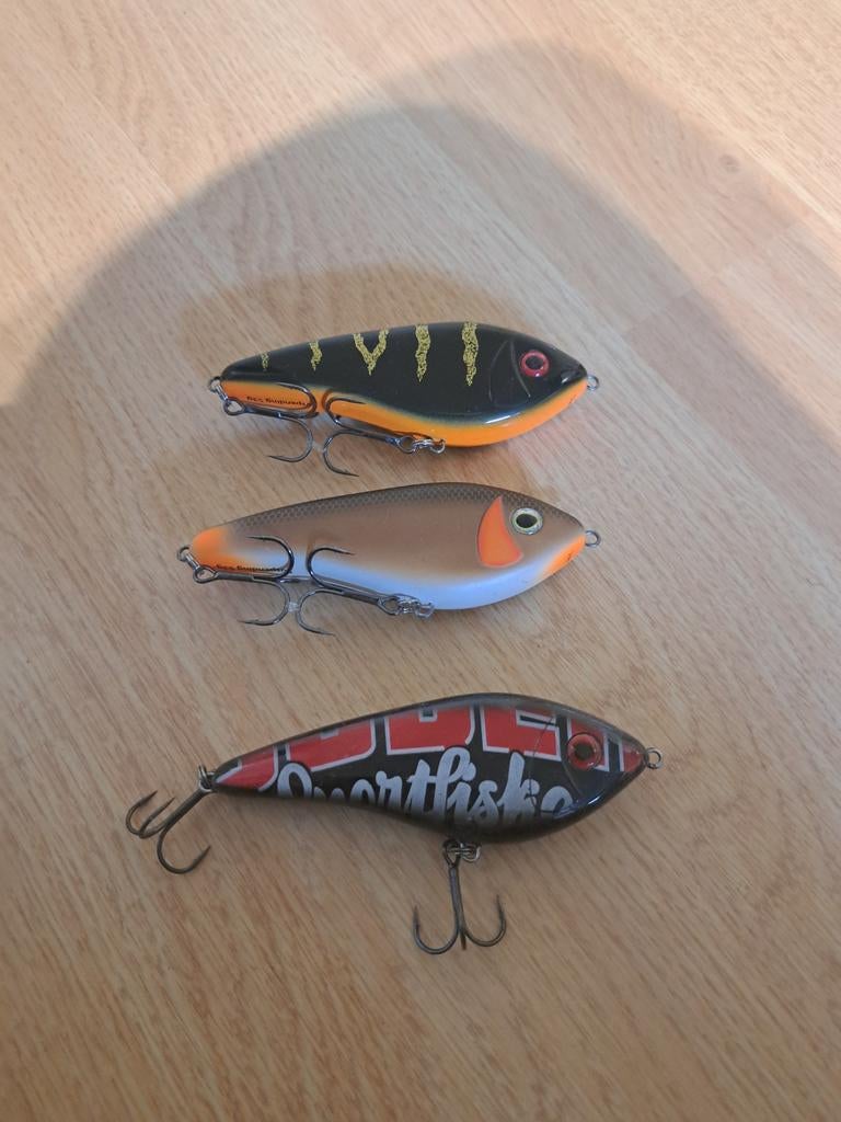 3x Limited Edition Westin Swim 1 Sober Custom Kunstaas, Watersport en Boten, Ophalen of Verzenden, Gebruikt, Kunstaas