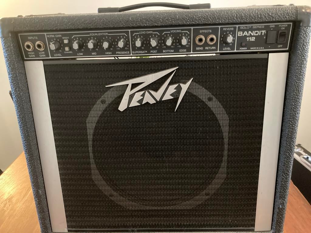 Peavey Bandit 112 gitaarversterker - Krachtig en veelzijdig, Muziek en Instrumenten, Ophalen, Gebruikt, Gitaar, 50 tot 100 watt