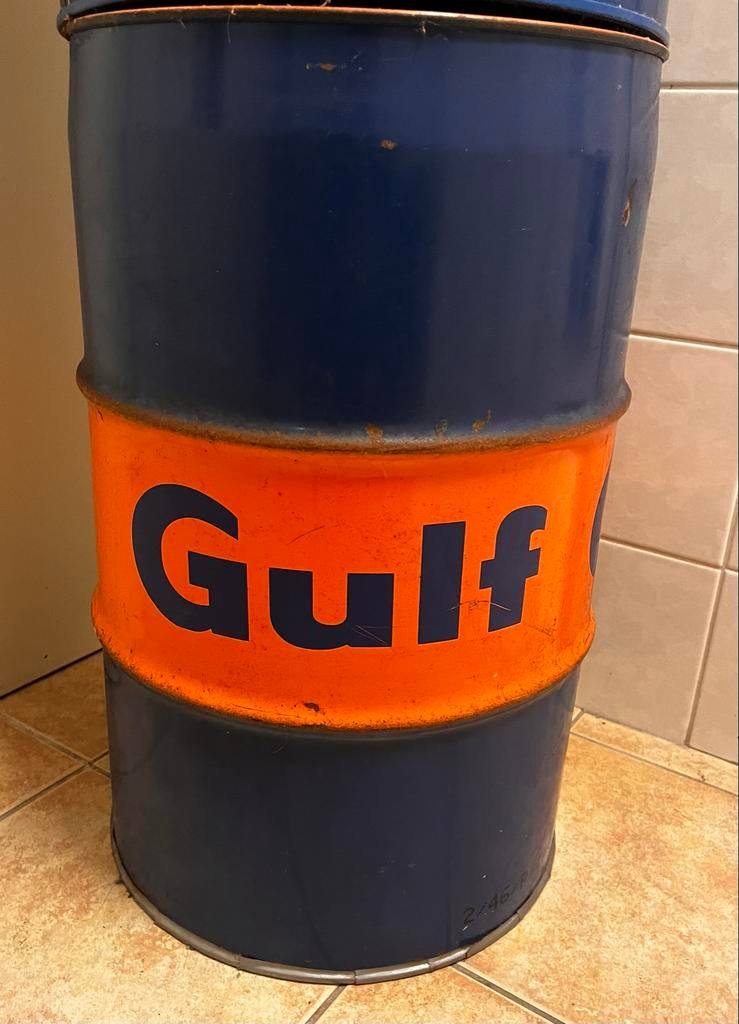 Vintage Olievat, Ophalen