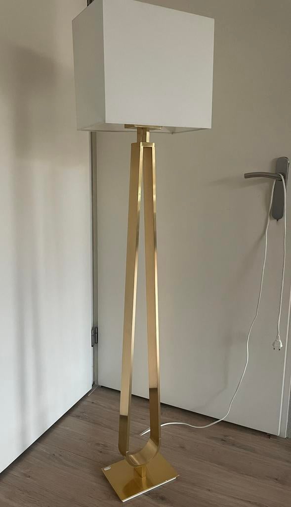 IKEA KLABB vloerlamp - design lamp - eyecatcher - lamp, Ophalen, Zo goed als nieuw, Metaal