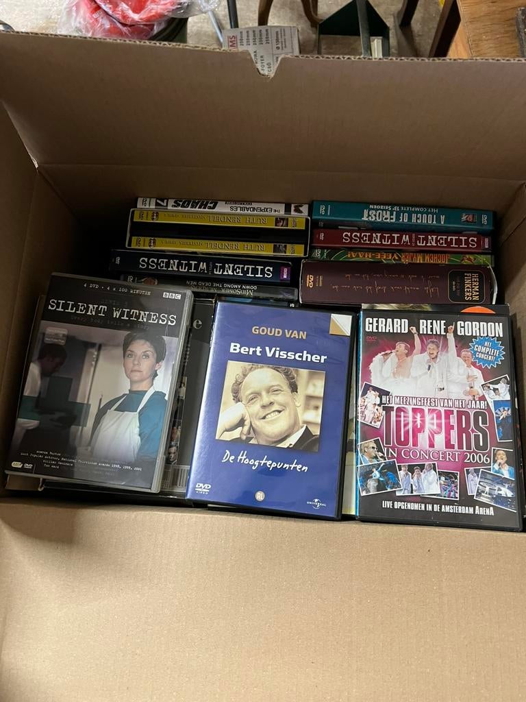 Heel veel Div dvd s veel engelse series, Alle leeftijden, Ophalen, Zo goed als nieuw
