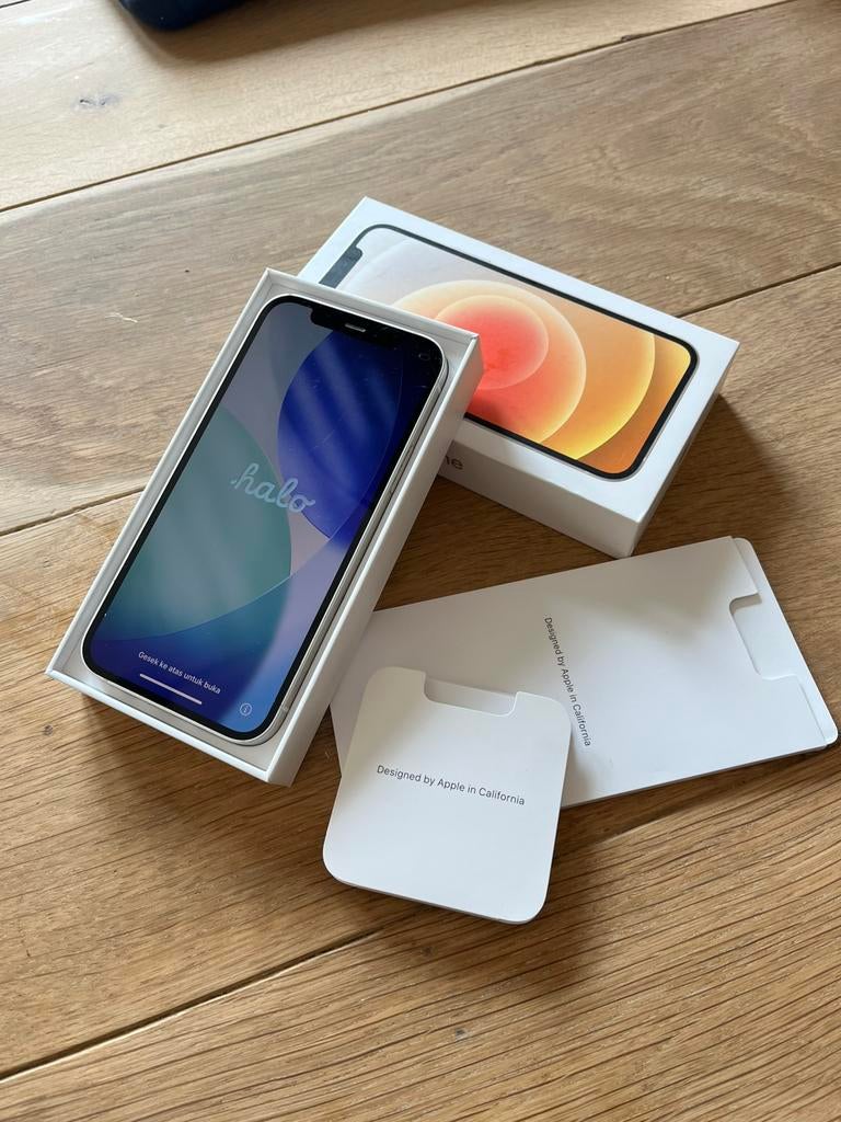 Iphone 12 Wit, Wit, Ophalen of Verzenden, Zo goed als nieuw, Zonder abonnement