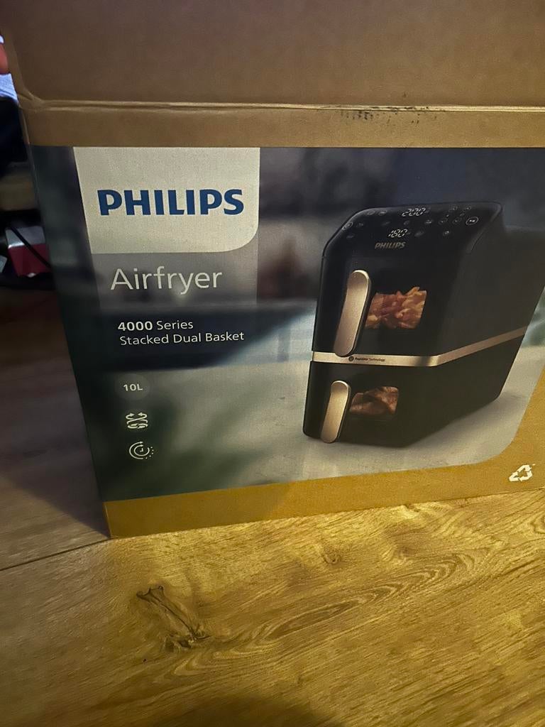 Philips 4000 series, Ophalen, Duo-friteuse, 4 liter of meer, Zo goed als nieuw