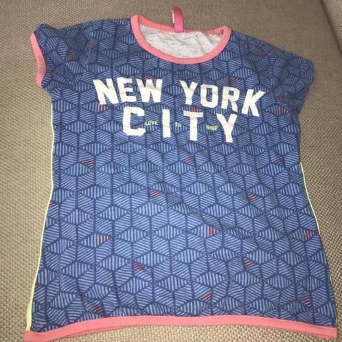 Persival 128 134 shirt tshirt blauw blauwe zgan, Kinderen en Baby's, Kinderkleding | Maat 128, Verzenden, Zo goed als nieuw, Meisje