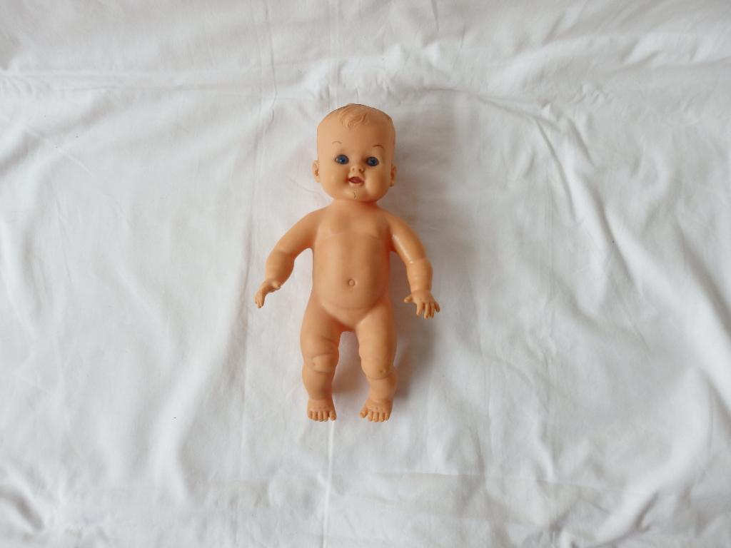 Rubbertoys Vintage oude Pop Pieppop made in Italy Knijppop, Ophalen of Verzenden, Gebruikt, Overige typen