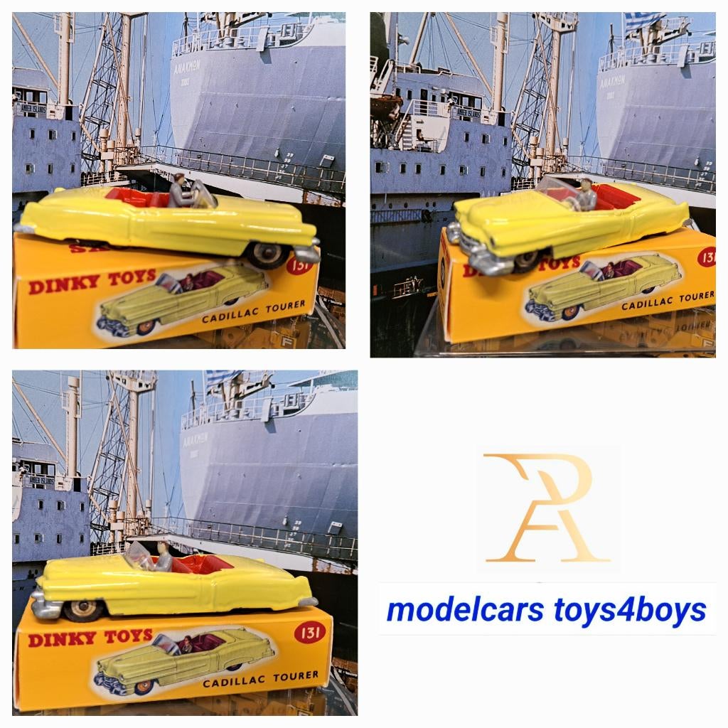 Dinky Toys no 131 Cadillac Eldorado Tourer 1/43, Verzenden, Gebruikt, Auto, Dinky Toys