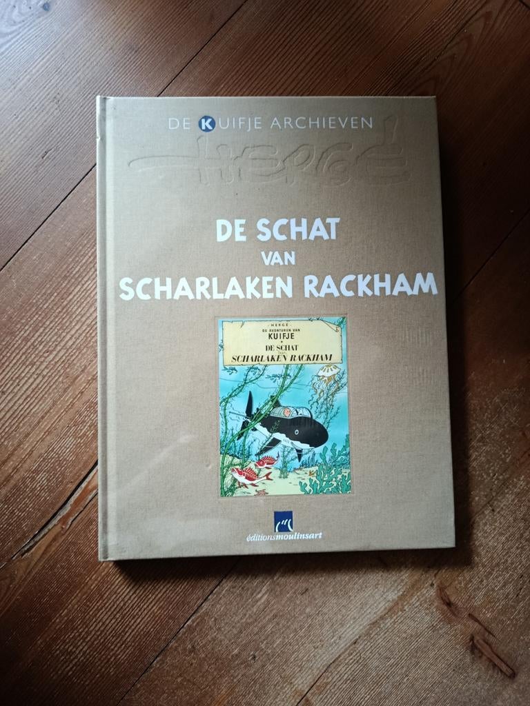De Schat van Scharlaken Rackham - Kuifje Archief, Eén stripboek, Ophalen of Verzenden, Nieuw