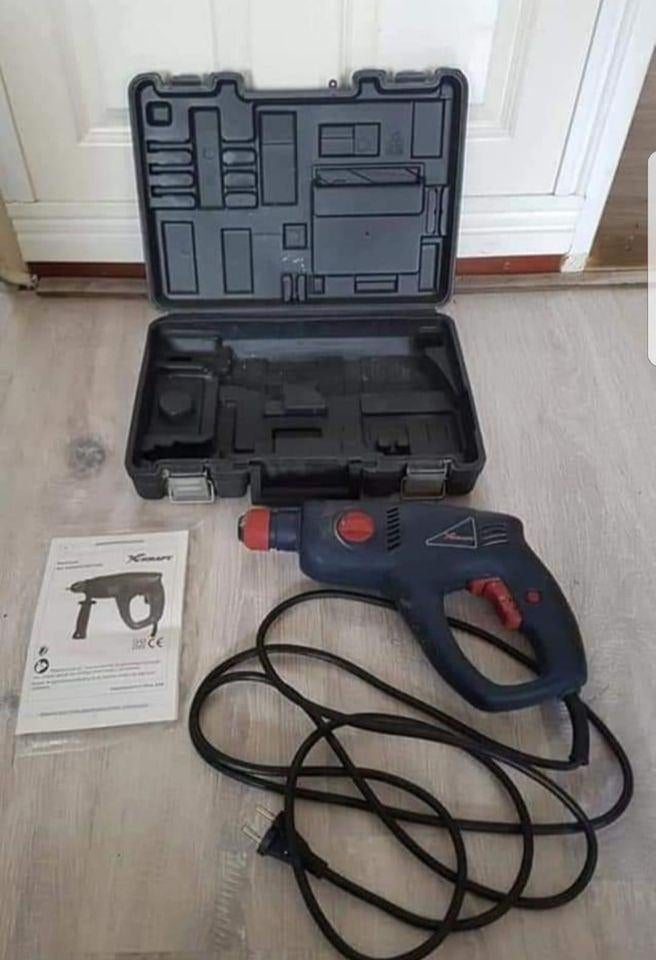 Te koop: Complete X Kraft Boorhamer met SDS Systeem, Ophalen, Gebruikt, Boormachine