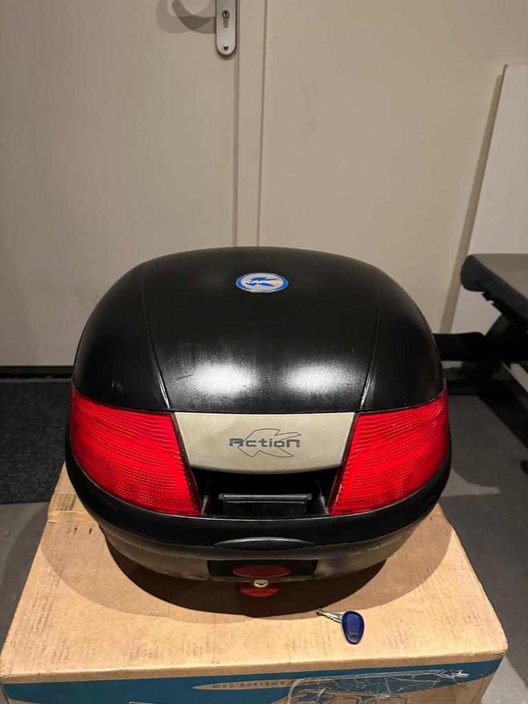 Helm/bagage koffer voor scooter, Ophalen of Verzenden, Gebruikt