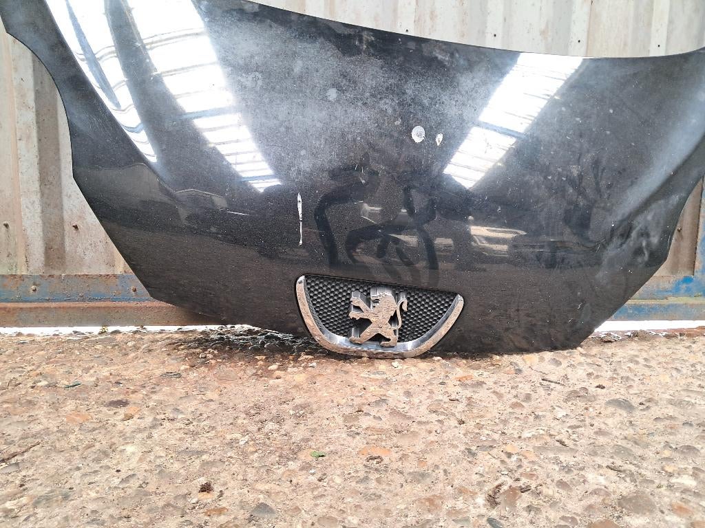 PEUGEOT 107 MOTORKAP ZWART KLEURCODE EXZ, Auto-onderdelen, Ophalen of Verzenden, Gebruikt, Peugeot, Motorkap