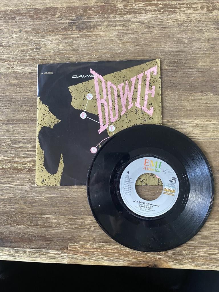 David Bowie – Let's Dance, Cd's en Dvd's, Vinyl Singles, 7 inch, Single, Ophalen of Verzenden, Zo goed als nieuw