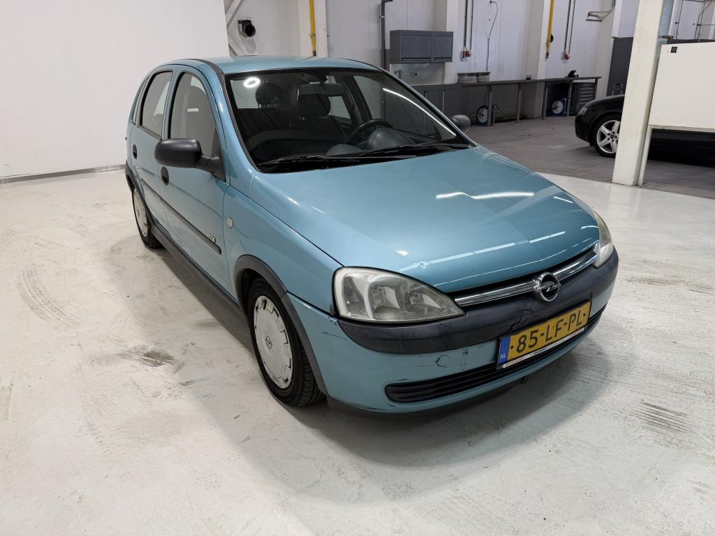 Opel Corsa 1.0-12V Comf.Easytr. (bj 2002, semi-automaat), Automaat, 31 €/maand, 973 cc, 905 kg
