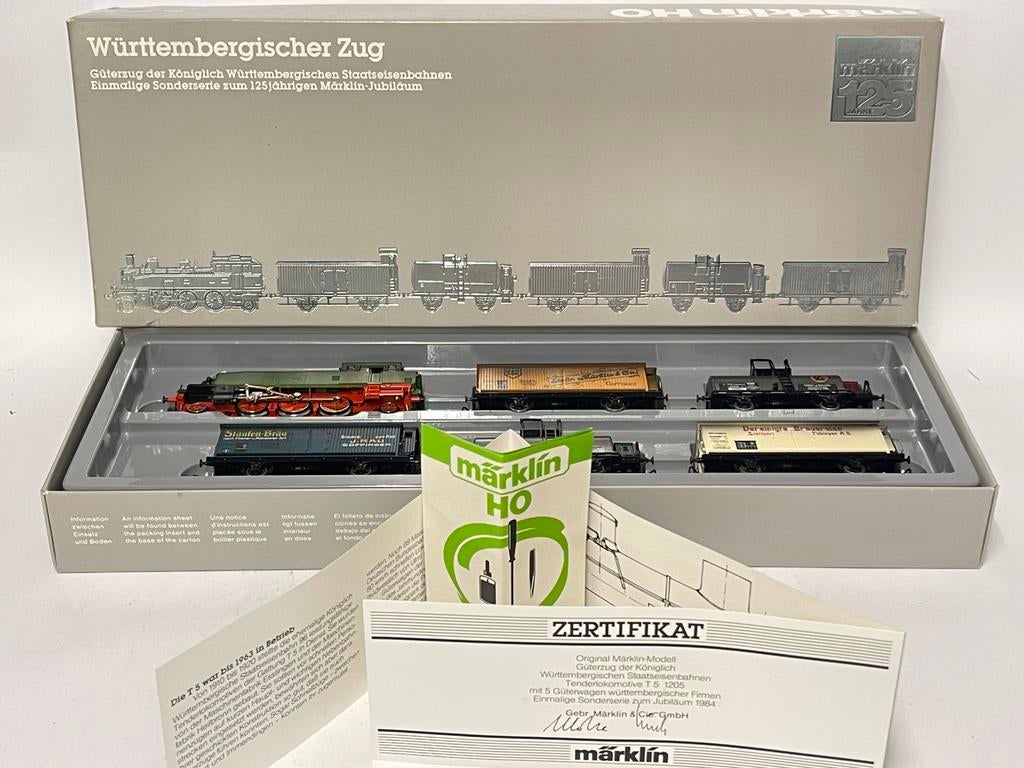 ** NIEUW **** Märklin 2857 ** Set Württembergischer Zug **, Wisselstroom, Treinset, Nieuw, Ophalen of Verzenden
