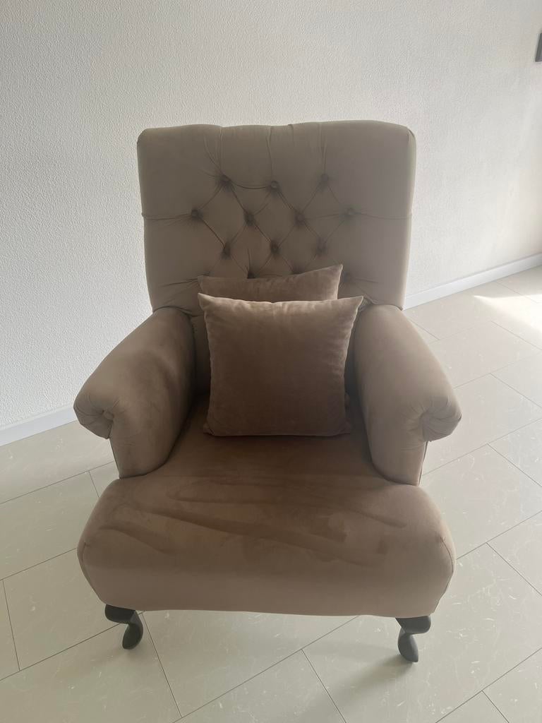 Fauteuil, Huis en Inrichting, Fauteuils, Ophalen, Zo goed als nieuw, 75 tot 100 cm, 50 tot 75 cm