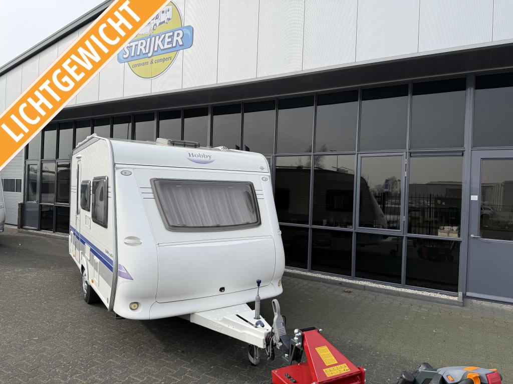 Hobby Excellent Easy 400 SF Vast Bed + Zit + WC 900KG leeg !, Schokbreker, Hobby, Bedrijf, Treinzit