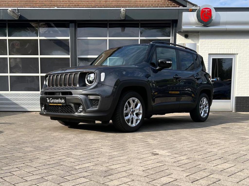 Jeep Renegade Limited Longitude Automaat 1.5T e-Hybrid, Stof, Gebruikt, Zwart, Bedrijf